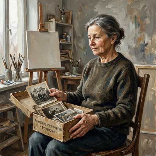 Halina Zdanowska, wnuczka dawnych właścicieli (postać fikcyjna)