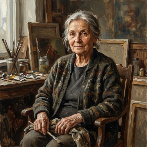 Danuta Iwińska, pozwana, spadkobierczyni testamentowa (postać fikcyjna)