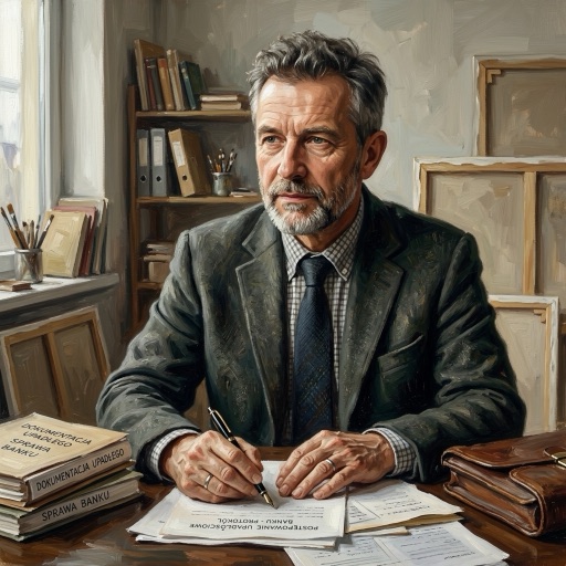 Syndyk masy upadłości banku, pozwany (postać fikcyjna)