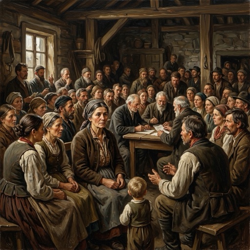 Gromada wsi, strona układu (postać fikcyjna)