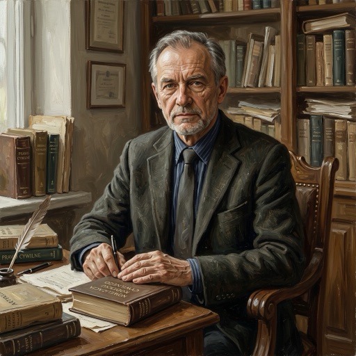 Referent Komisji Kodyfikacyjnej, twórca projektu (postać fikcyjna)